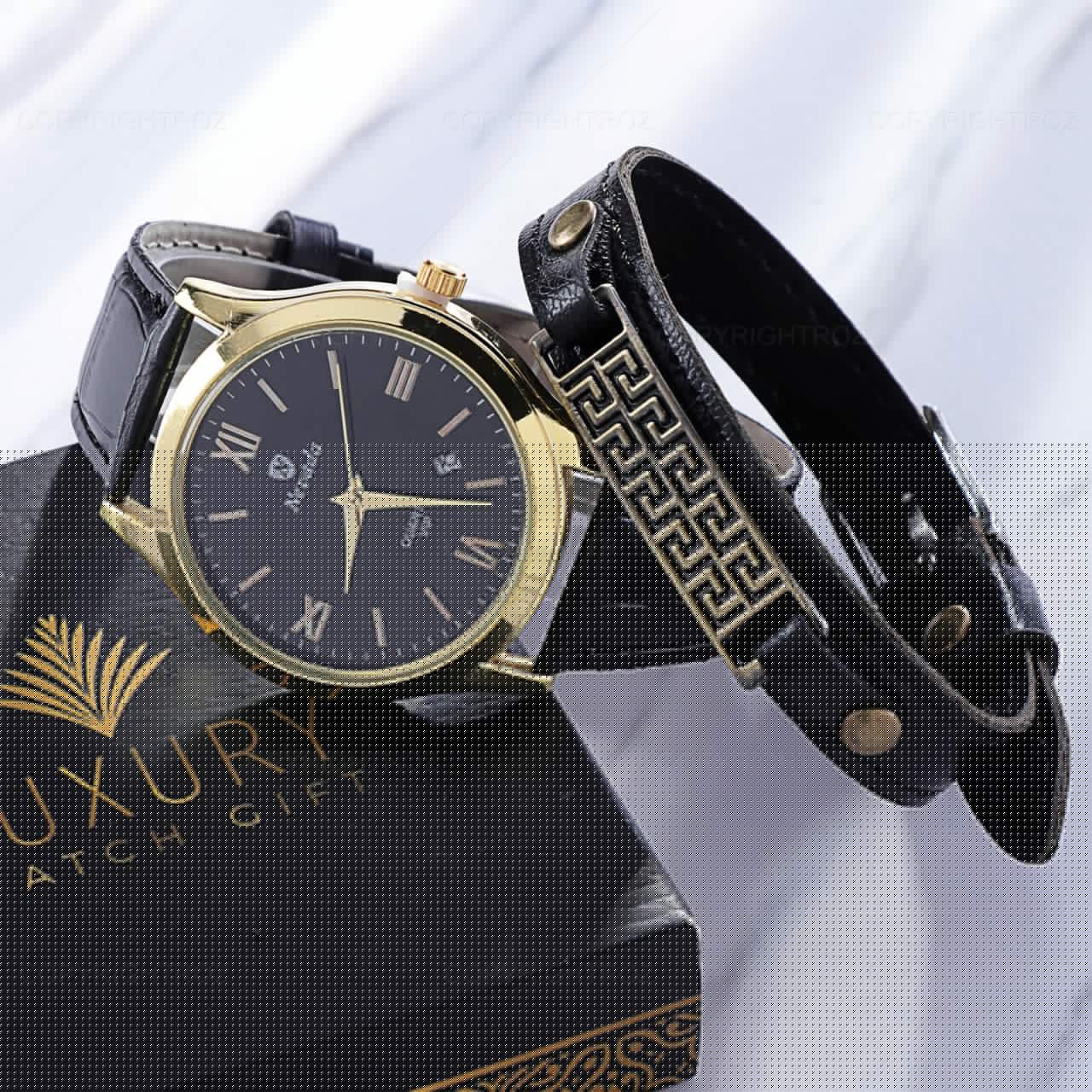 ست ساعتمچی NEVADA و دستبند مدل 845 — تصویر ۳