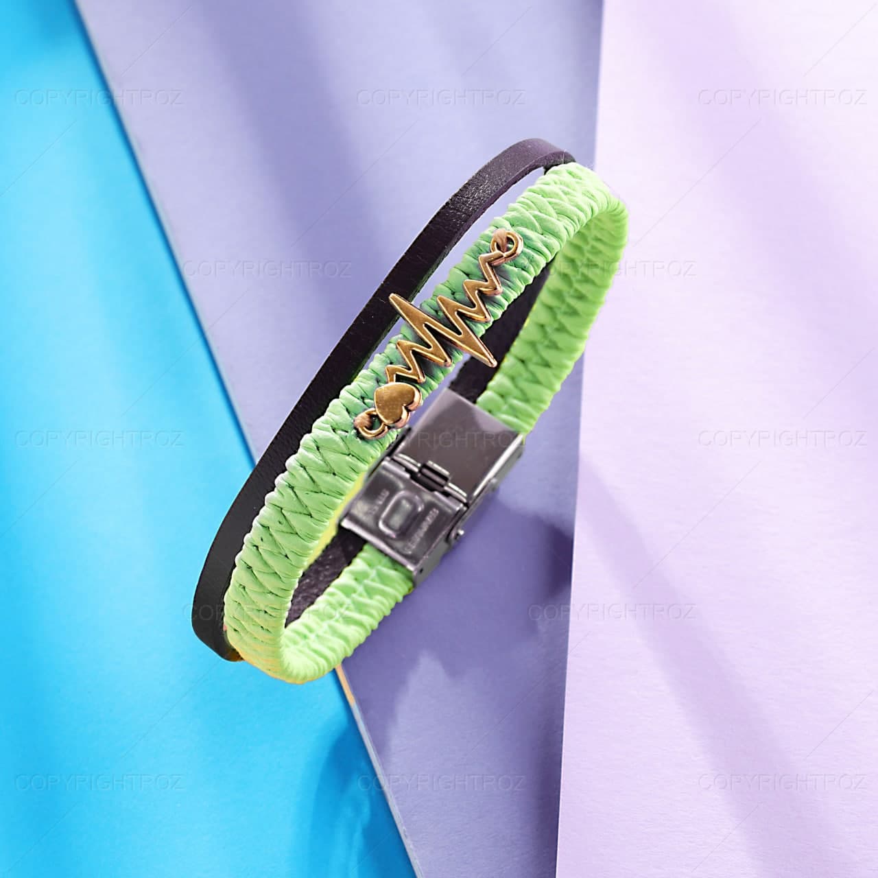 دستبند_چرمی زنانه ضربان مدل 778 — تصویر ۴