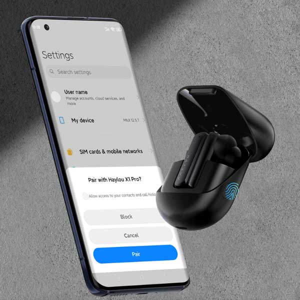 هندزفری بی سیم Haylou X1 Pro ANC — تصویر ۸