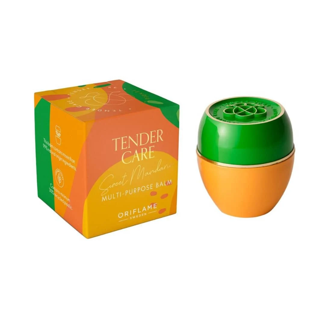 بالم محافظت کننده تندرکر نارنگی شیرین اوریفلیم Tender Care Sweet Mandarin Multi-purpose Balm — تصویر ۵