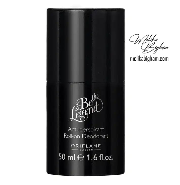 مام دئودورانت مردانه بی د لِجند مشکی اوریفلیم Be The Legend Roll-on Deodorant for Men