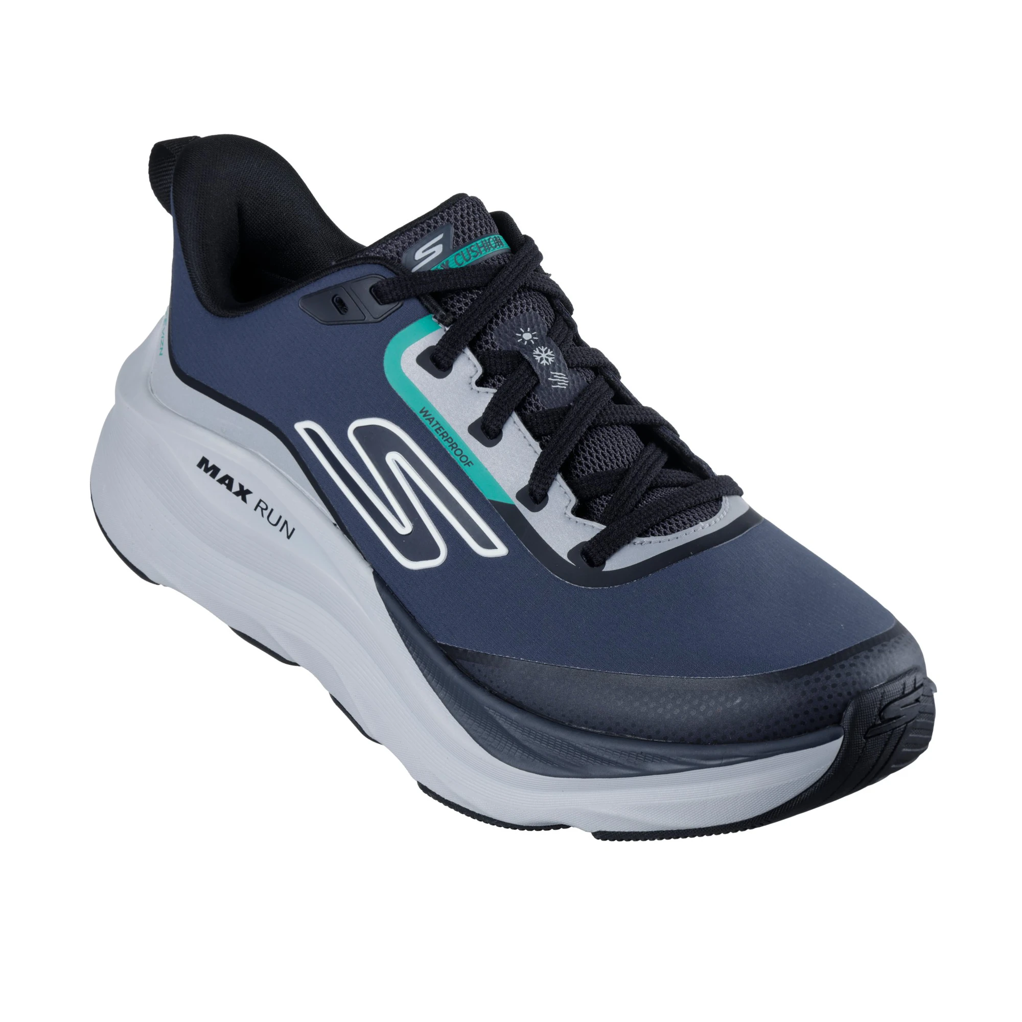 کفش مردانه اسکچرز مدل 221003 CCBK Waterproof: Max Run – Vorteza