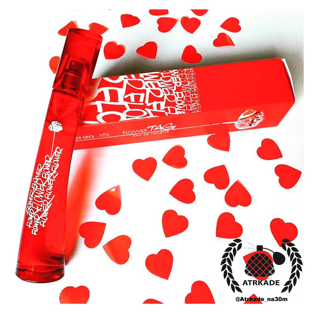 فروش ادکلن بدون جعبه کنزو فلاور تگ 50 میل | kenzo Flower tag — تصویر ۲