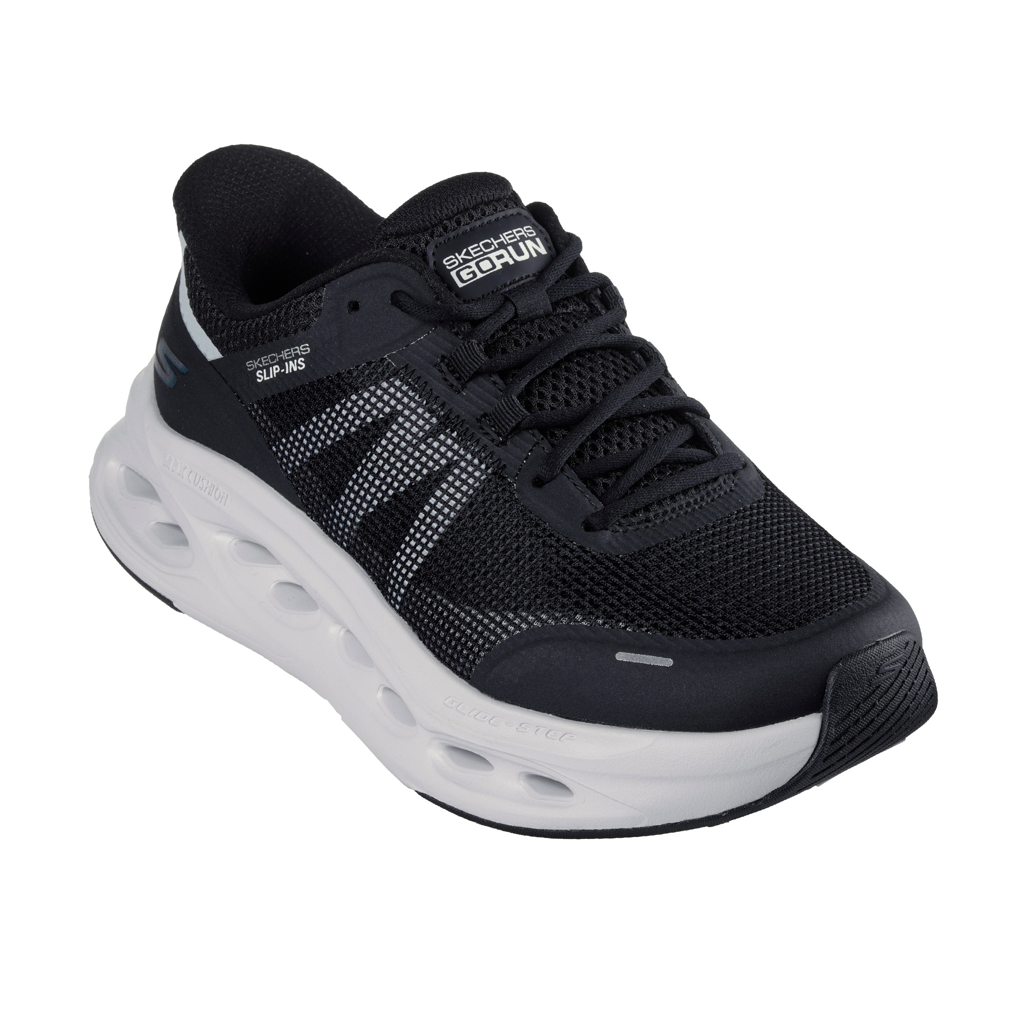 کفش زنانه اسکچرز مدل 129401 BKW Slip-ins: Max Cushioning Glide-Step – Aberdeen