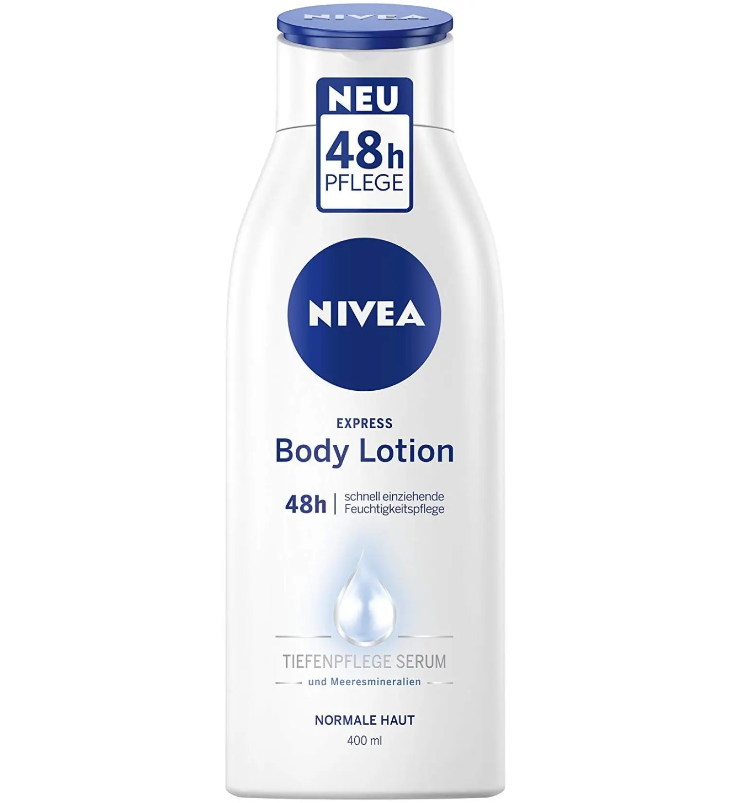لوسیون بدن نیوآ nivea مدل express hydration مناسب پوست نرمال حجم 400 میل - پاکینو