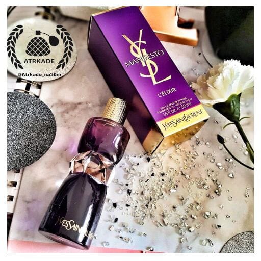 فروش ادکلن بدون جعبه ایو سن لورن منیفستو له الکسیر 50 میل | Yves Saint Laurent Manifesto l’Elixir
