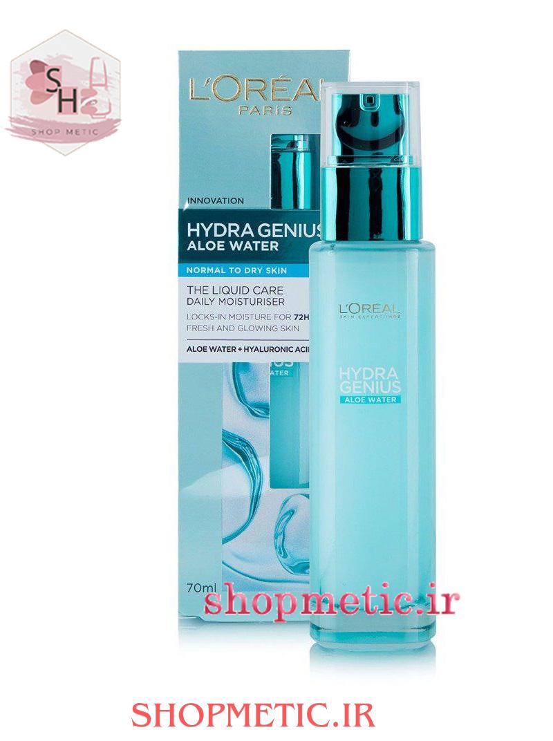 سرم آبرسان پوست نرمال لورال Hydra Genius Aloe Water