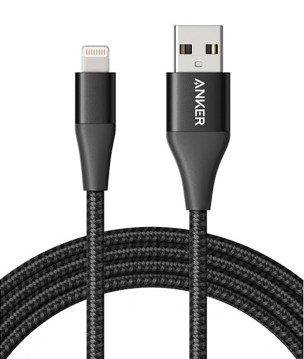 کابل USB به لایتنینگ انکر A8452 PowerLine Plus ll طول ۹۰ سانتی متر