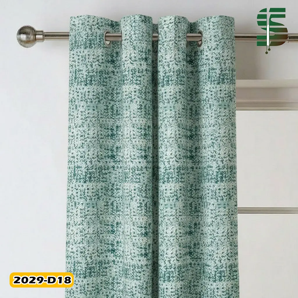 پرده پانچ طرح دار کد 2029D در 5 رنگ — تصویر ۴