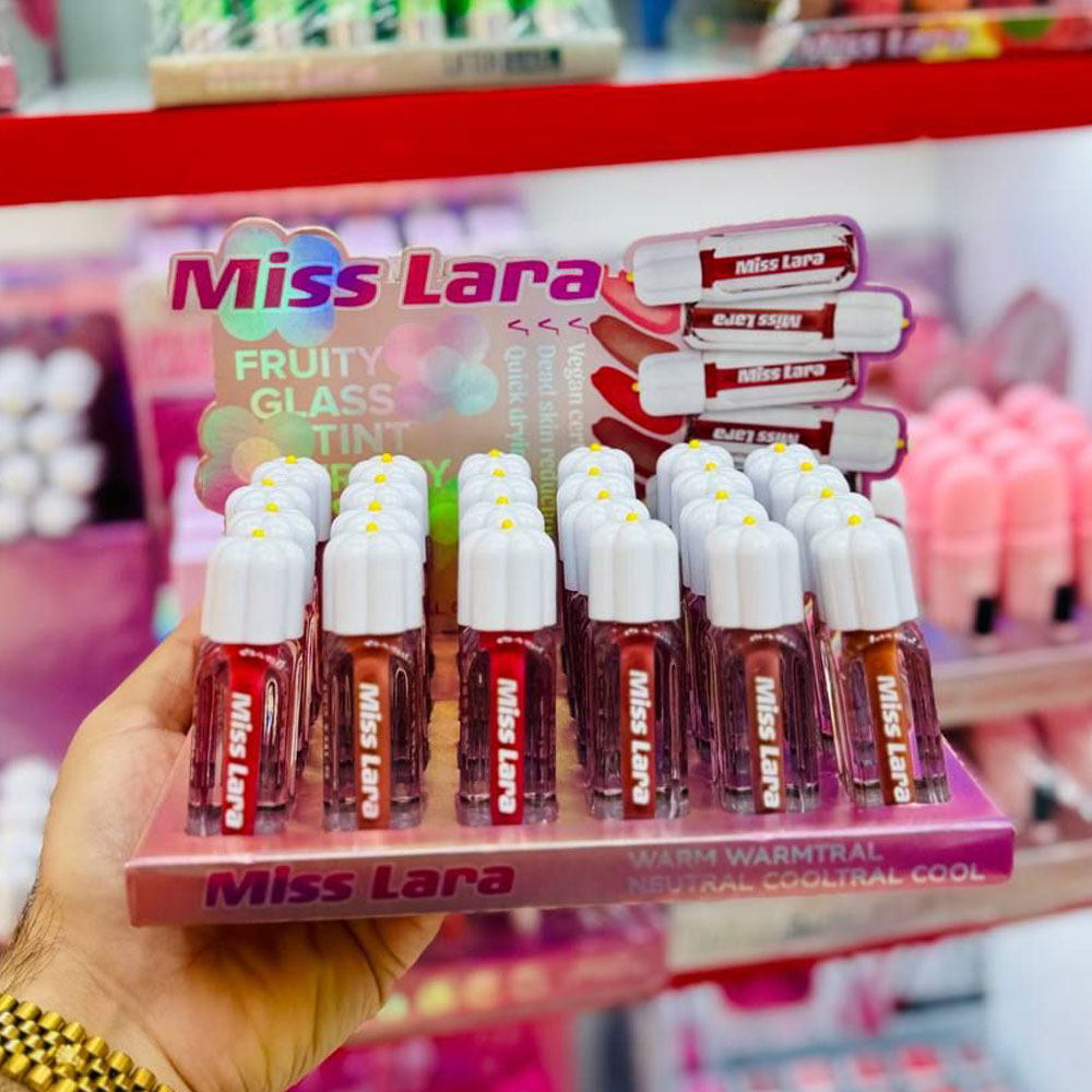 رژ لب خیس میس لارا ا X UNIDAD Tinte Labial liquido Miss Lara MS355