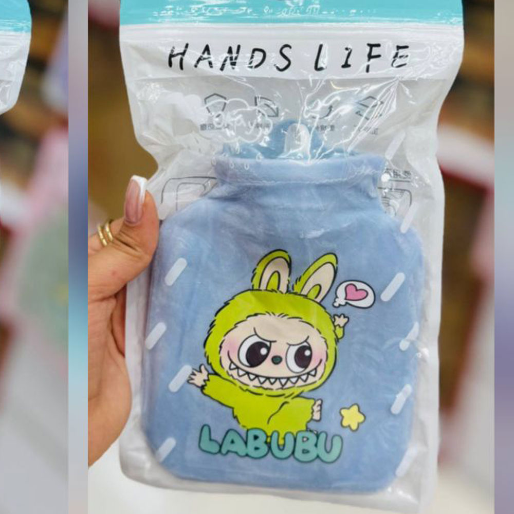 کیسه آب گرم فانتزی طرح لبوبو کوچک ا Fancy hot water bag ‌ — تصویر ۳