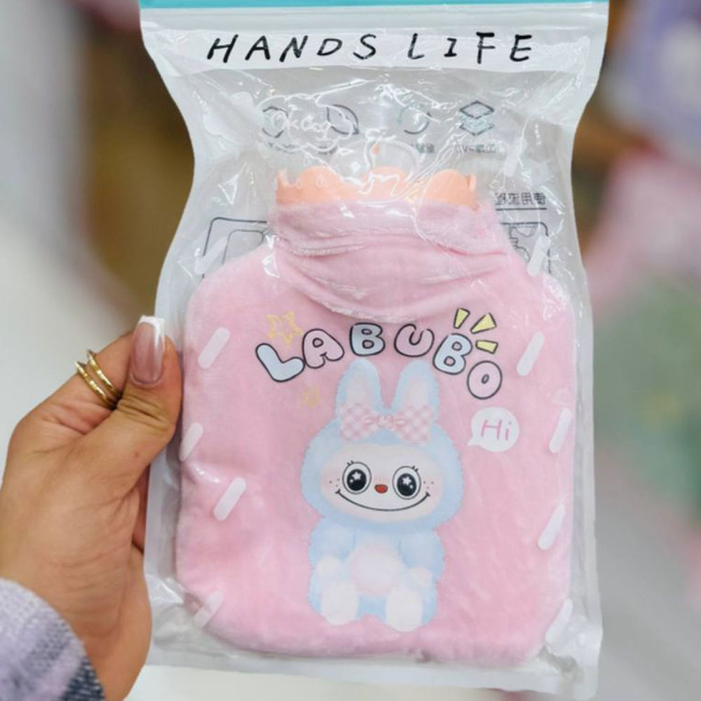 کیسه آب گرم فانتزی طرح لبوبو کوچک ا Fancy hot water bag ‌ — تصویر ۴