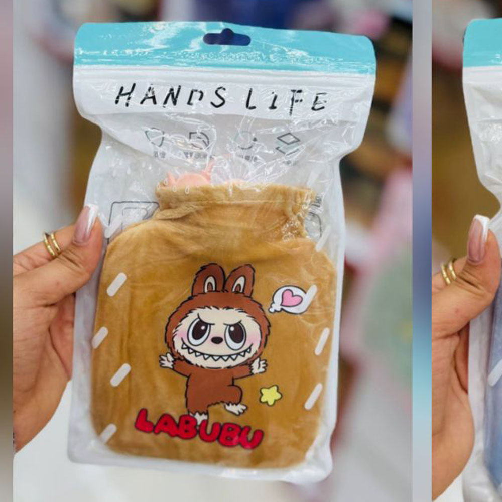 کیسه آب گرم فانتزی طرح لبوبو کوچک ا Fancy hot water bag ‌ — تصویر ۲