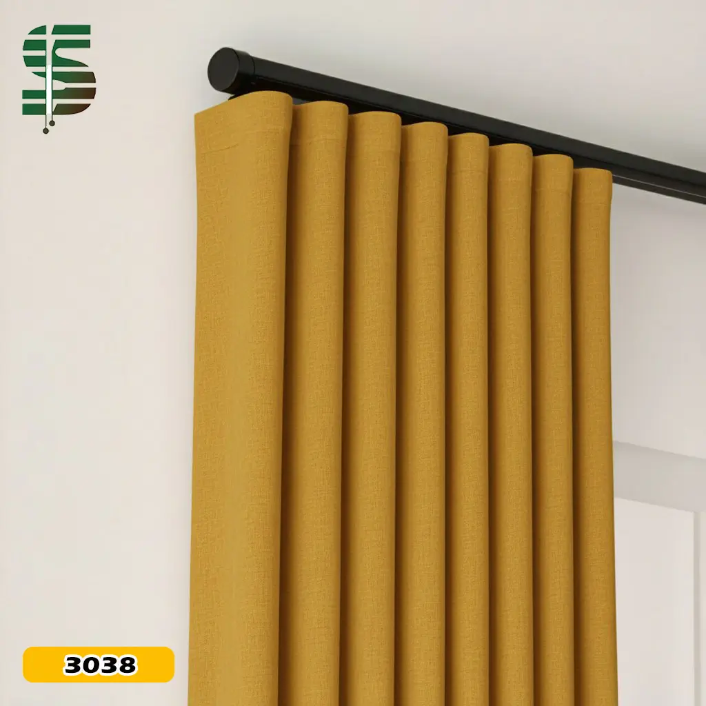 پرده مینیمال کتان هازان در 17 رنگ — تصویر ۵