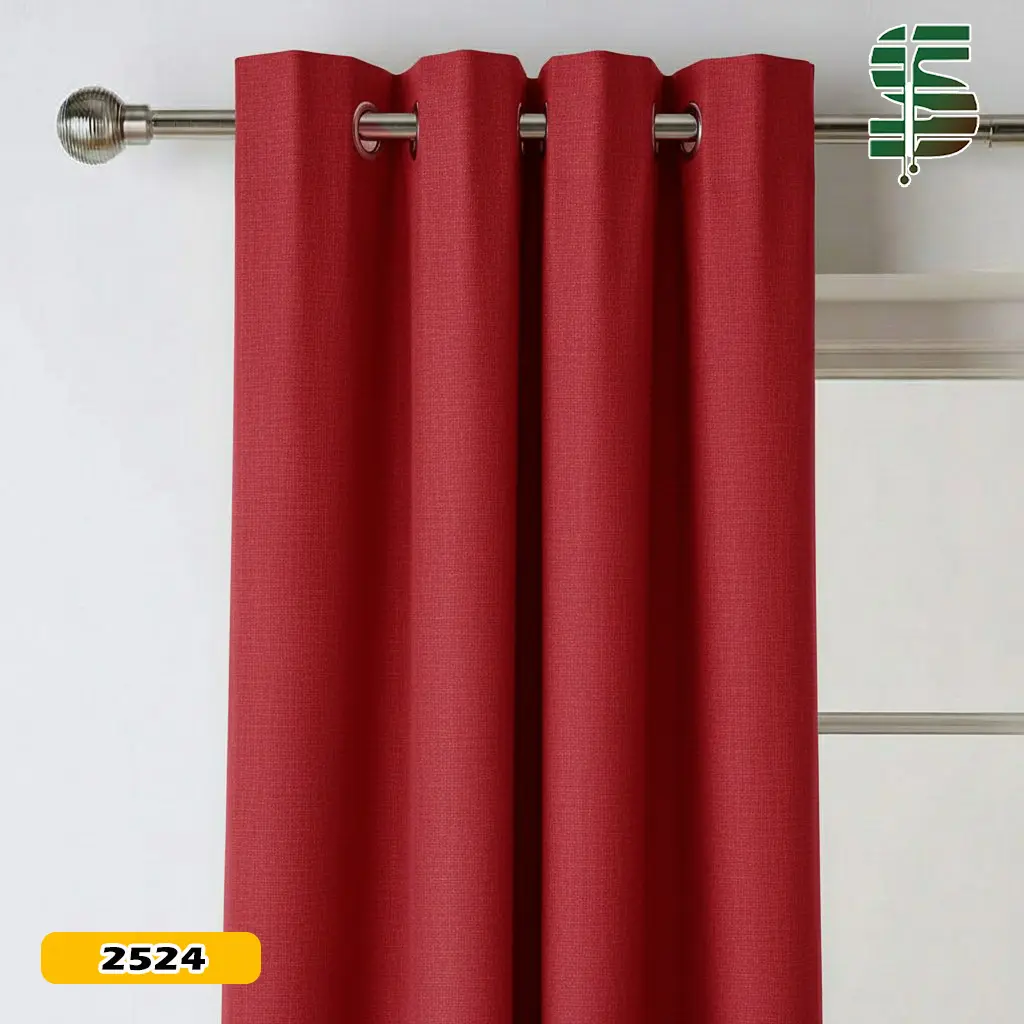 پرده پانچ کتان هازان در 17 رنگ — تصویر ۳