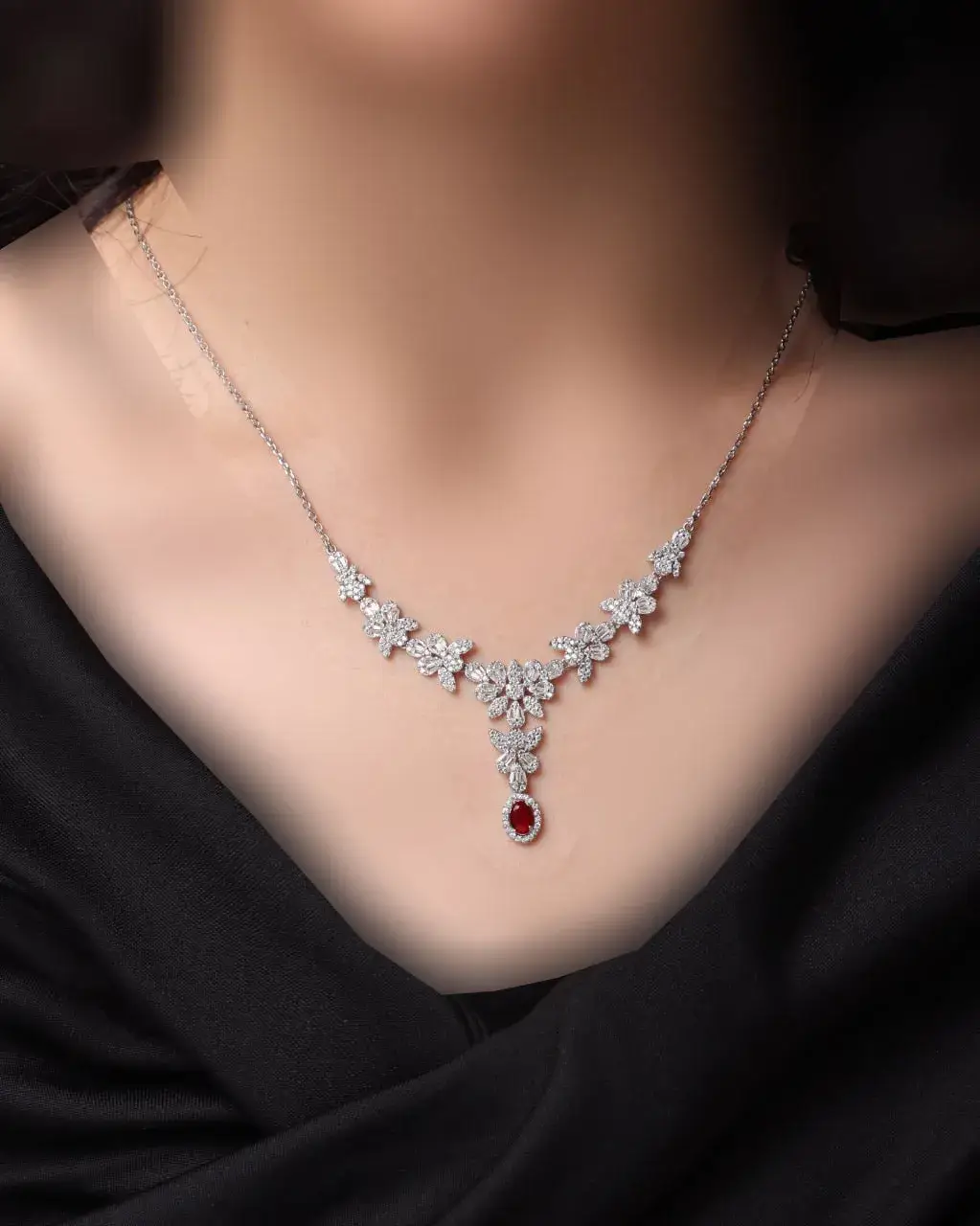 سرویس نقره زنانه جی تی ای طرح جی نایس کد sv-213 — تصویر ۳