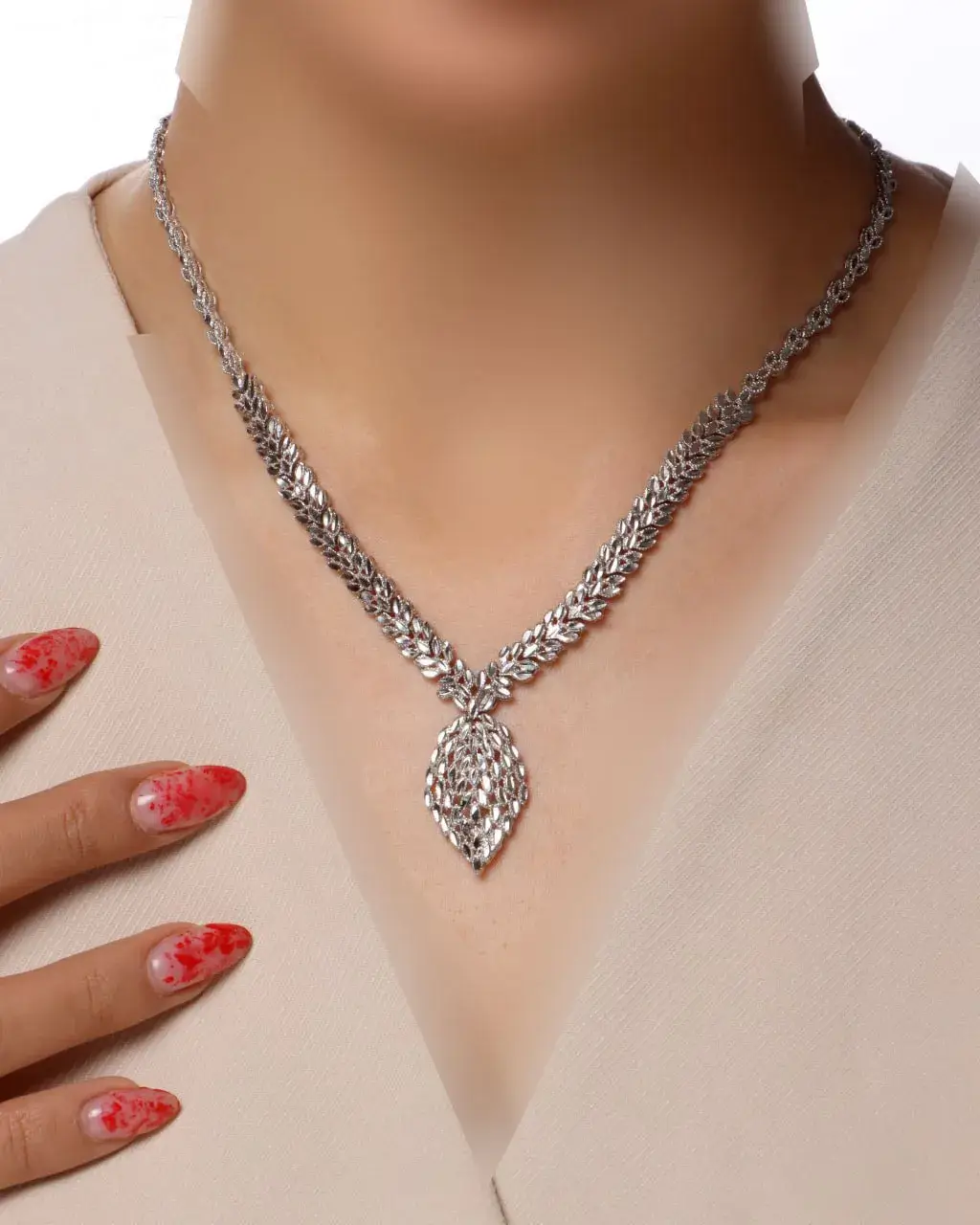 سرویس نقره زنانه جی تی ای طرح تراش کد sv-132 — تصویر ۴