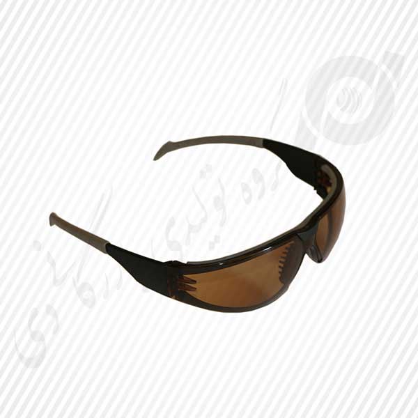 عینک ایمنی اسپرت ضد خش قهوه ای – ( 315B ) — تصویر ۲