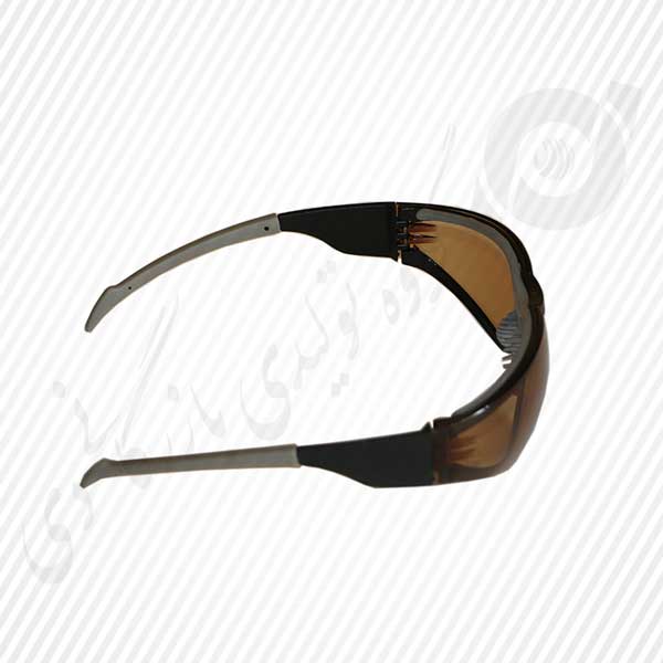 عینک ایمنی اسپرت ضد خش قهوه ای – ( 315B ) — تصویر ۳