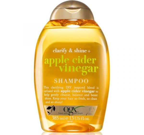 شامپو درخشان کننده مو او جی ایکس حاوی سرکه سیب385میلogx apple cider vinegar