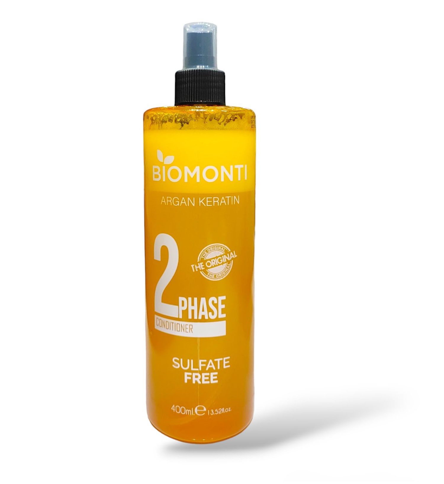 اسپری دوفاز مو بیومونتی مدل آرگان کراتین بدون سولفات حجم400میلBIOMONTI ARGAN KERATIN