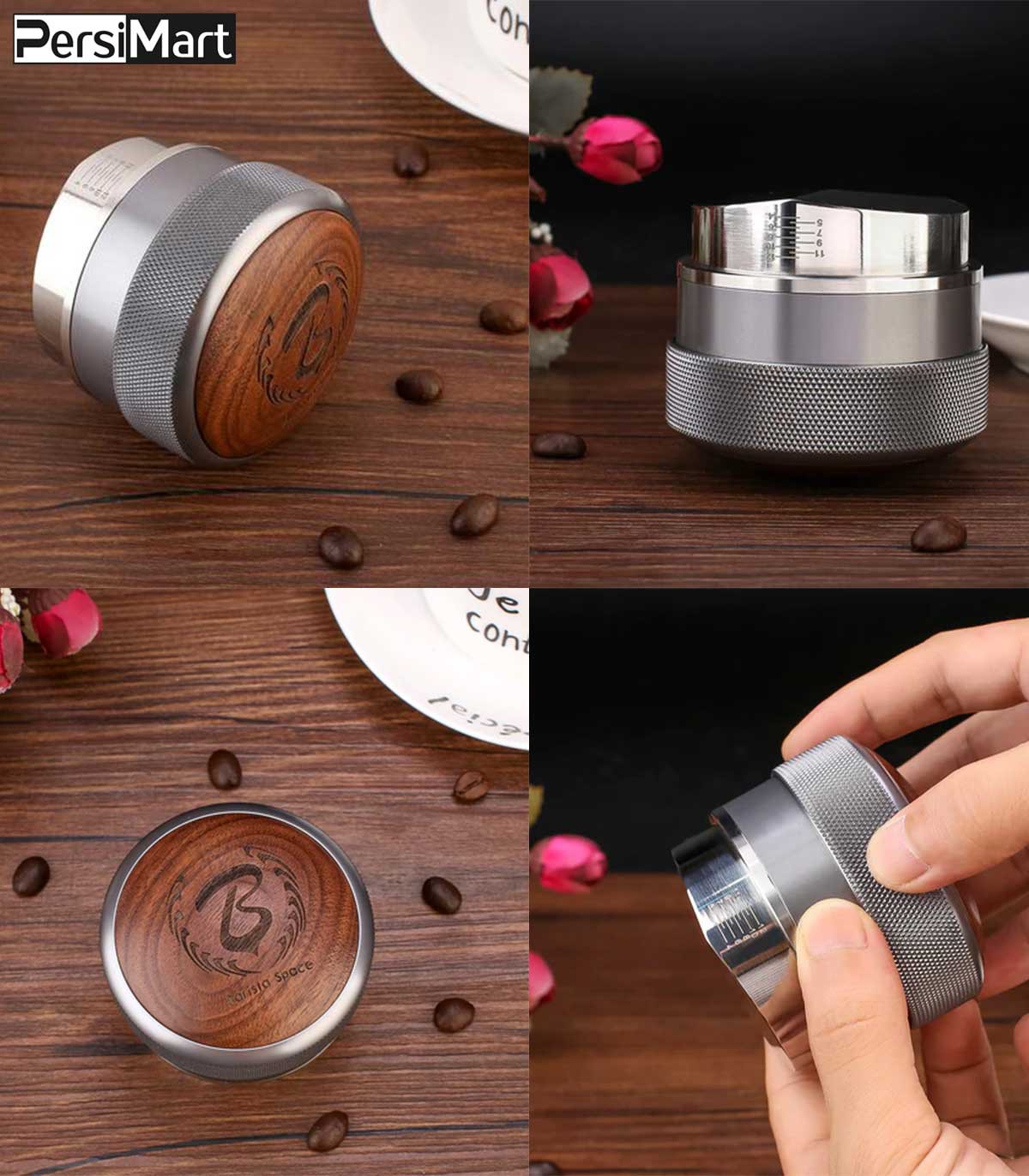 لولر چوبی باریستا اسپیس سایز 58.4 — تصویر ۴