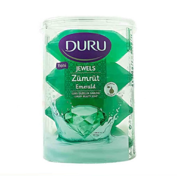 صابون دورو لیوانی400گرم رایحه زمرد سبز DURU