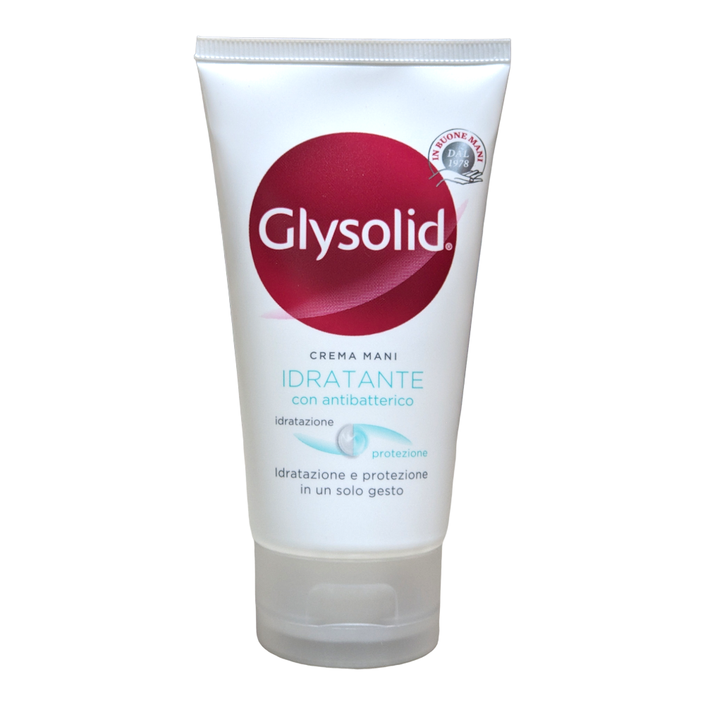 کرم آنتی باکتریال و آبرسان دست پوست خیلی خشک حجم75میلGlysolid