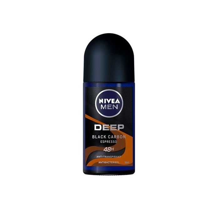 رول ضدتعریق مردانه DEEP BLACK CARBON نیوآ 72ساعته ESPRESSO در50میل