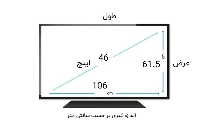 محافظ صفحه تلویزیون 46 اینچ شیائومی