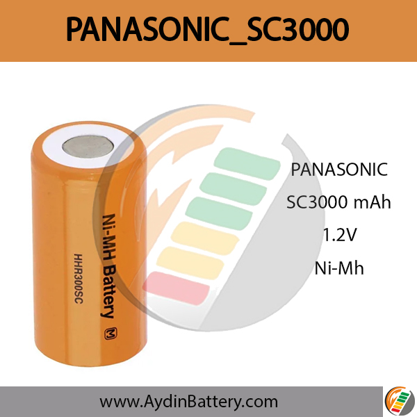 باتری نیکل کادمیوم پاناسونیک PANASONIC SC3000 — تصویر ۲
