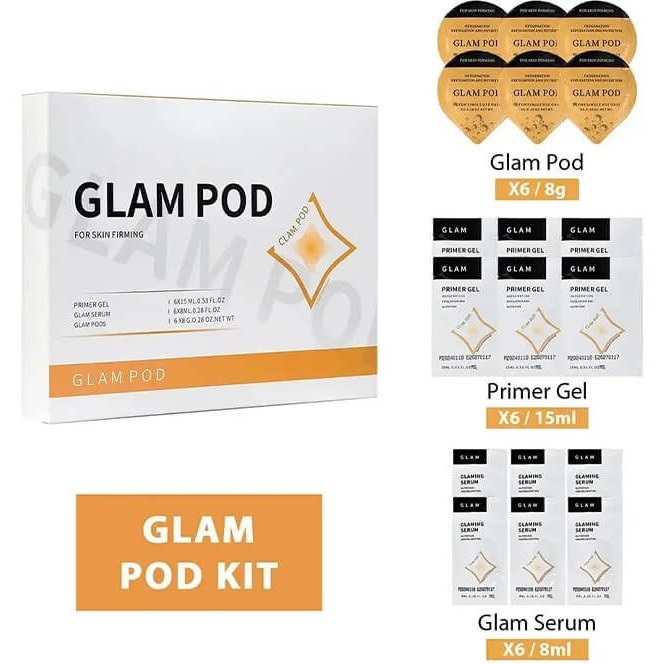 کیت پلاژن لیفت و درخشان کننده Glam – حجم 50 میلی‌لیتر — تصویر ۲