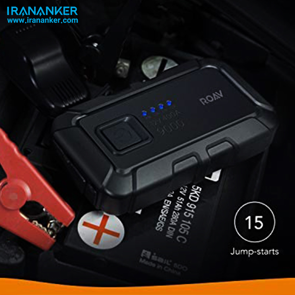 جامپ استارتر خودرو روآو Roav Jump starter -مدل R3110 — تصویر ۴