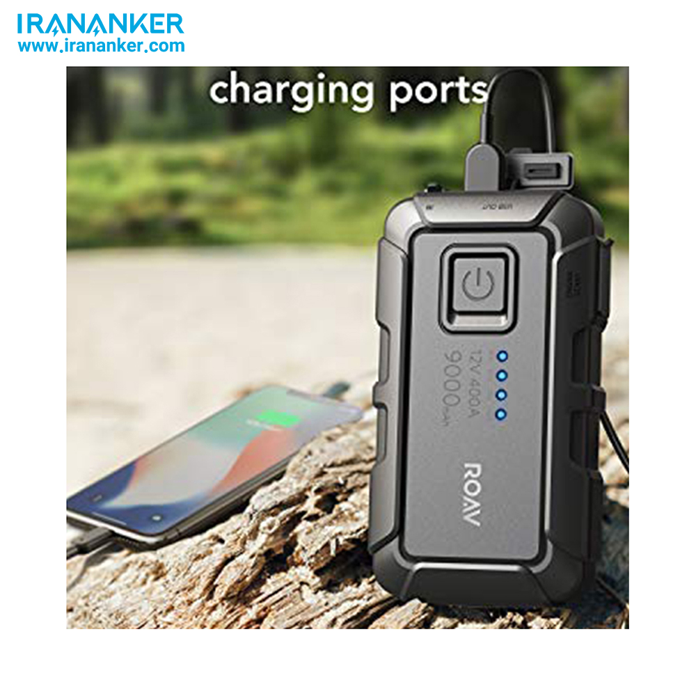 جامپ استارتر خودرو روآو Roav Jump starter -مدل R3110 — تصویر ۳
