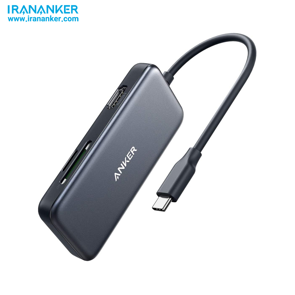 هاب انکر Premium 5 in 1 USB-C -مدل A8334
