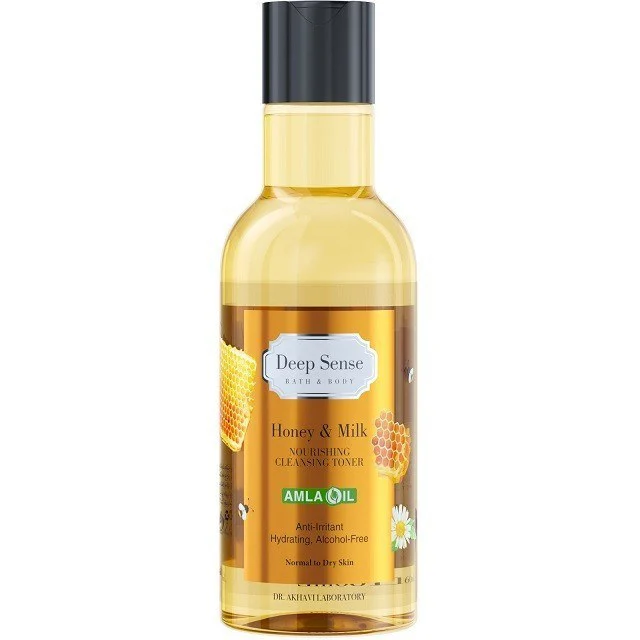 تونر پاک و مرطوب کننده حاوی پروتئین شیر و عصاره عسل دیپ سنس 160میل اصلی به شرط اصالت | اورجینال