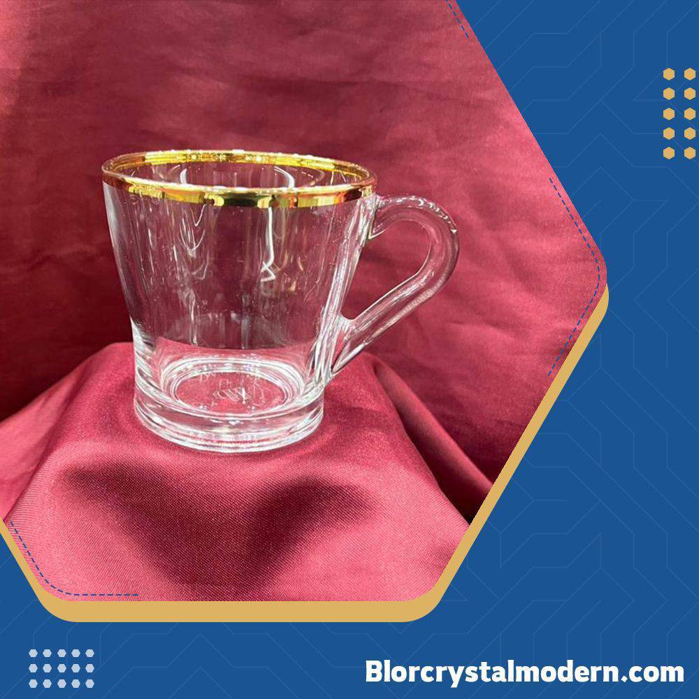فنجان لب طلا کروم — تصویر ۲