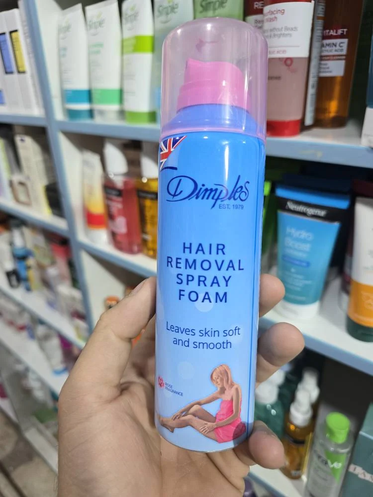 اسپری فوم موبر دیمپلز با رایحه گل رز | Dimples remover foam spray اصلی به شرط اصالت | اورجینال