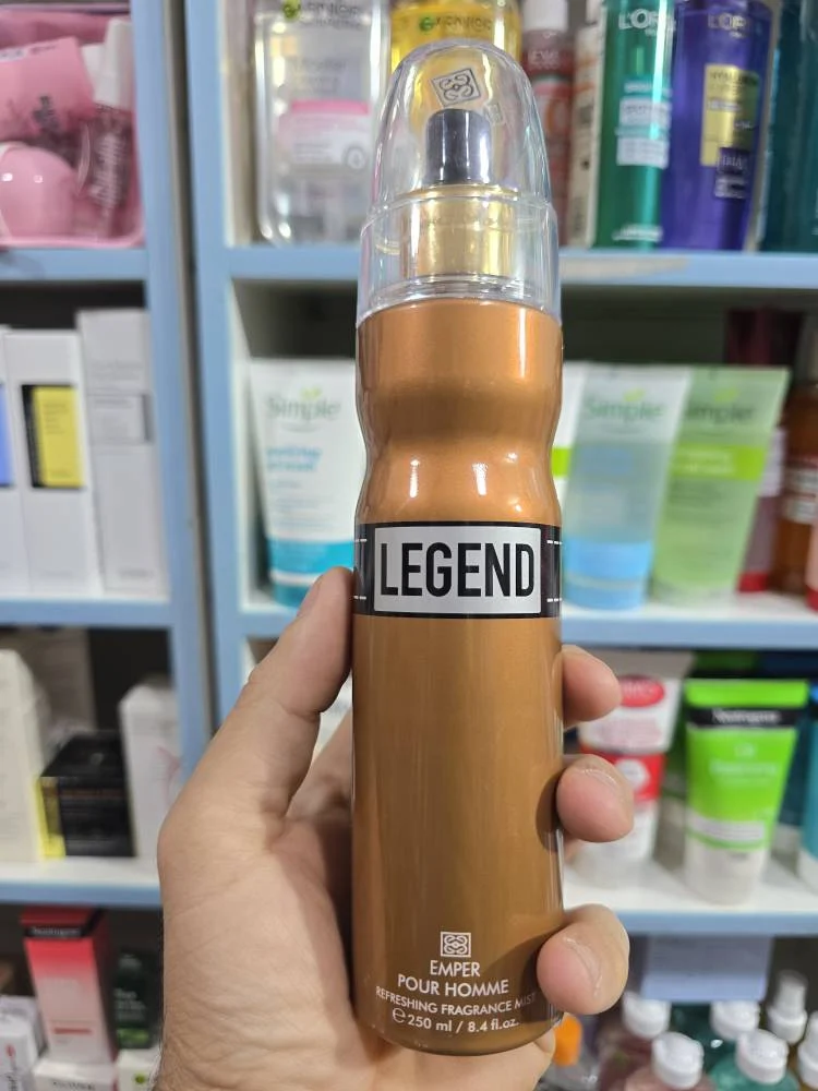 بادی اسپلش امپر لجند قهوه ای | Emper Legend Body Splash For Men حجم 250 میل اصلی به شرط اصالت | اورجینال امارتی