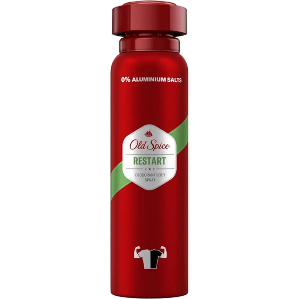 اسپری دئودورانت اولد اسپایس Old Spice مدل Restart Deodorant حجم 150 میل