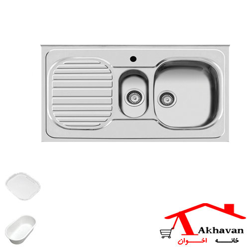 سینک ظرفشویی روکار کد 27 اخوان