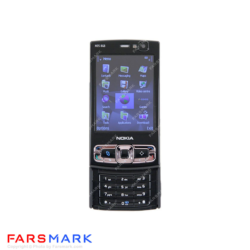 قاب و شاسی کامل گوشی نوکیا Nokia N95 8GB