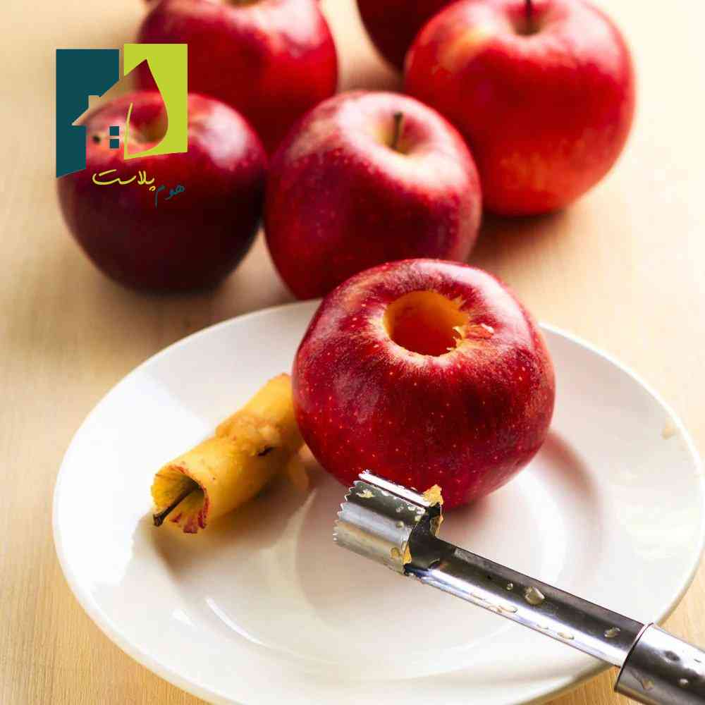 هسته گیر سیب دسته پلاستیکی — تصویر ۲