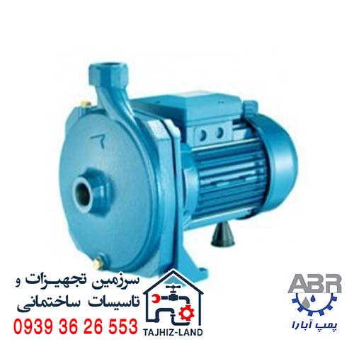 پمپ آب بشقابی 1 اسب پروانه برنچی ابارا مدل CMA-B 1.00 M – تجهیزلند — تصویر ۲