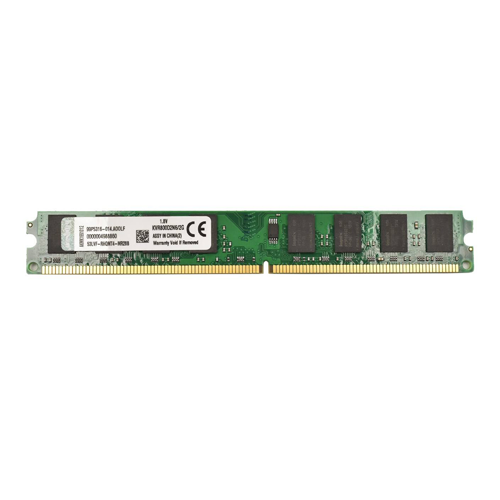 رم DDR2 دسکتاپ ۸۰۰ مگاهرتز کینگستون ظرفیت ۲ گیگابایت