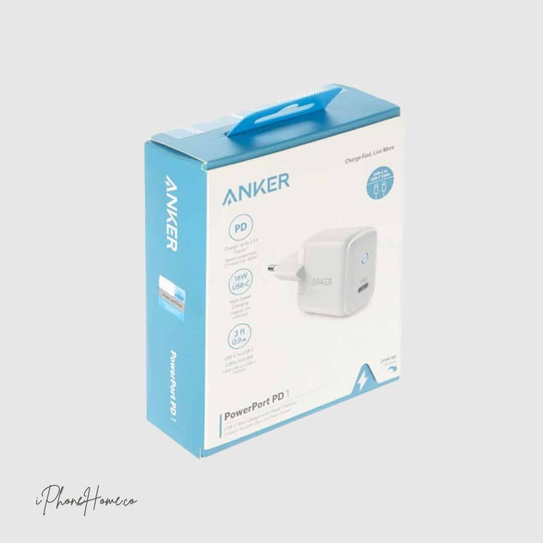 شارژر دیواری انکر مدل Anker PowerPort PD1 18W سفید