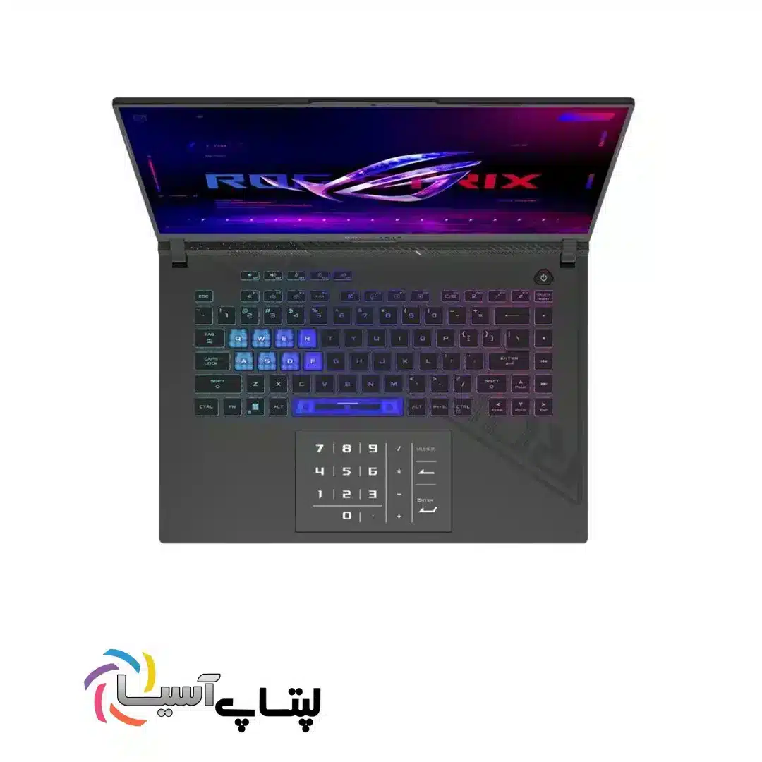 لپ تاپ کارکرده ایسوس مدل Asus ROG G614JI – i9 RTX 4070 — تصویر ۴