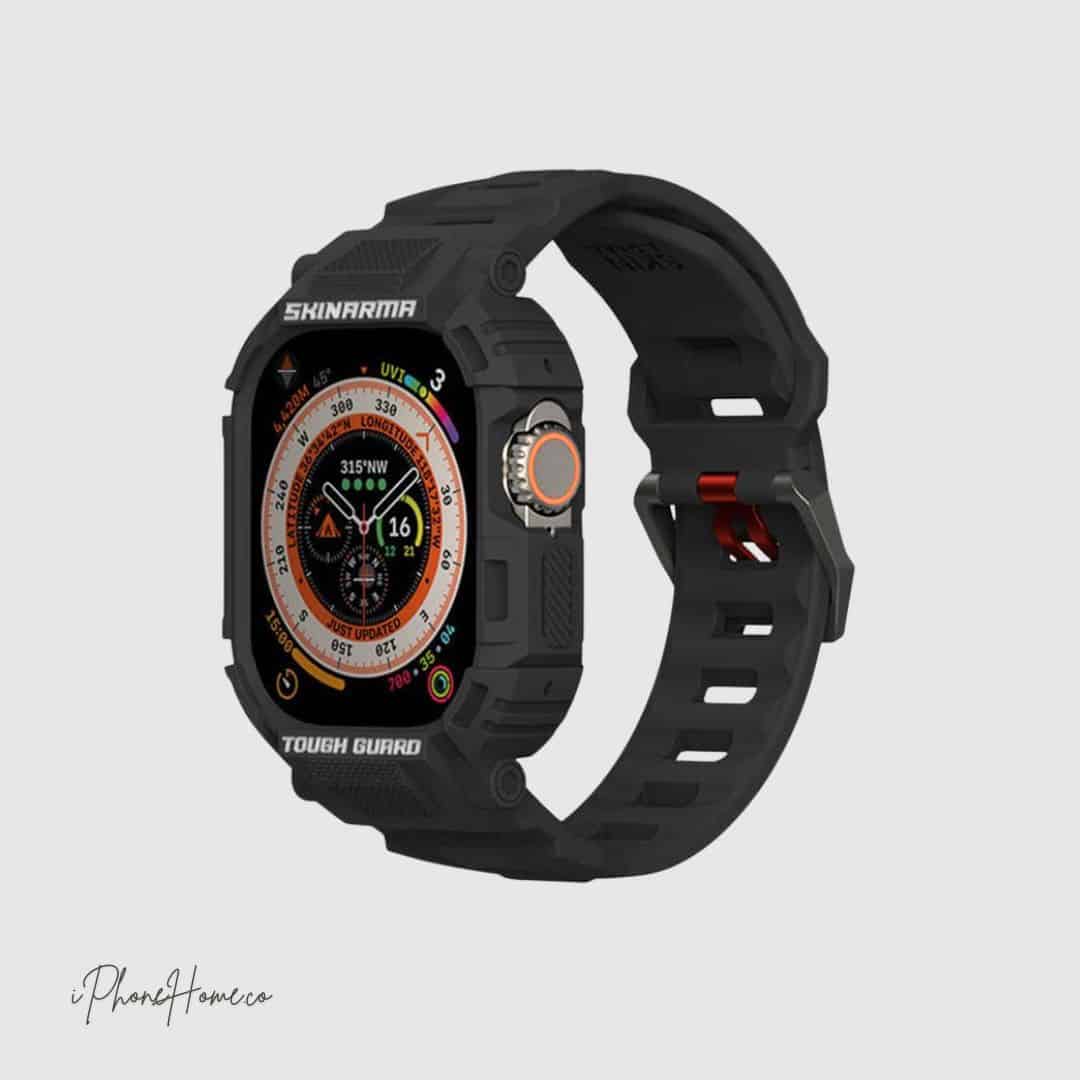 کیس اپل واچ اسکین آرما Mecha سایز 49mm مشکی (1271)