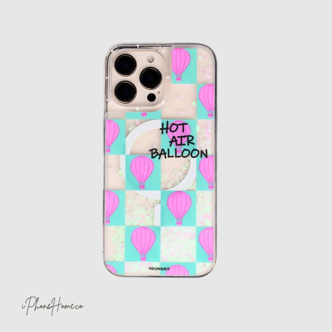 قاب یانگ کیت HotAirBalloon آکواریومی iPhone 16 pro (7255)