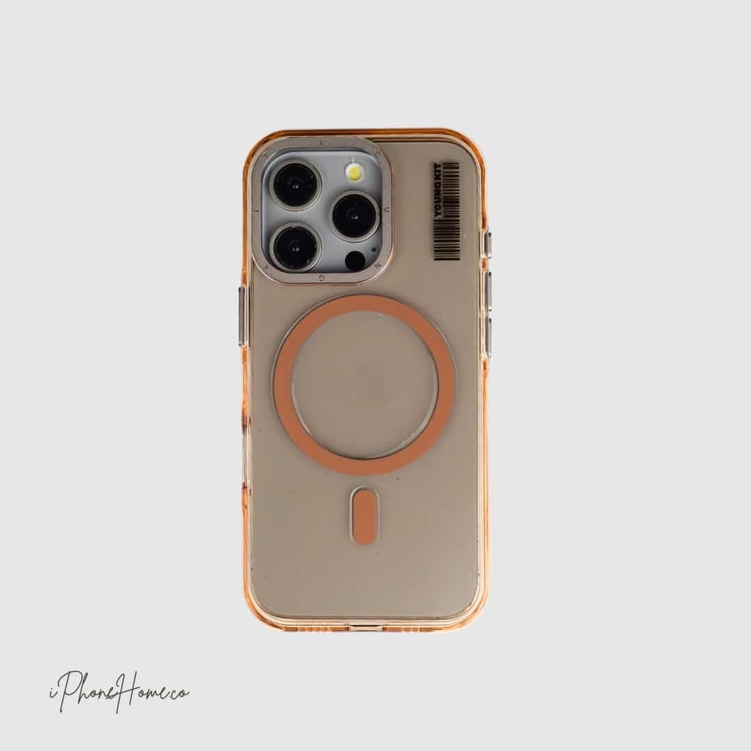 قاب یانگ کیت Crystal Shield صحرایی مناسب iPhone 16 Pro (7242)